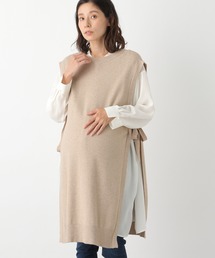 LEPSIM（レプシィム）の「【洗える】マタニティ/2WAYリボンベスト　893280（マタニティウェア/グッズ）」