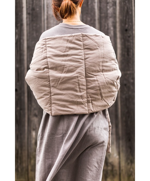 4youstory（フォーユーストーリー）の「【４youstory　ダウンショール】（ストール/ショール・レディース・チャコールグレー/ベージュ/ブラウン/ミント・FREE）」の17枚目の写真