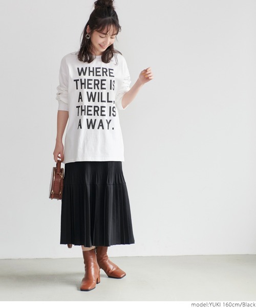 coca（coca）（コカ）の「モードスカート（スカート・レディース・ホワイト/ブラック/ベージュ/マスタード・ONE SIZE）」の5枚目の写真