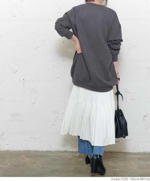 coca（coca）（コカ）の「モードスカート（スカート・レディース・ホワイト/ブラック/ベージュ/マスタード・ONE SIZE）」の15枚目の写真