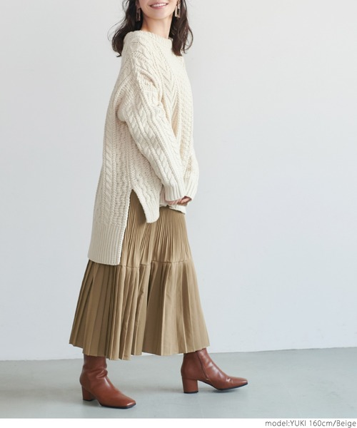 coca（coca）（コカ）の「モードスカート（スカート・レディース・ホワイト/ブラック/ベージュ/マスタード・ONE SIZE）」の13枚目の写真