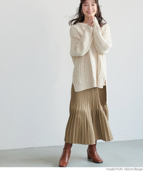 coca（coca）（コカ）の「モードスカート（スカート・レディース・ホワイト/ブラック/ベージュ/マスタード・ONE SIZE）」の16枚目の写真