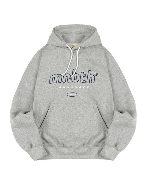 ★MAINBOOTH★Original Logo Hood T-shirt(NAVY)★正規品/人気 MAINBOOTH（メインブース）の「【MAINBOOTH 】MNBTH Hood T