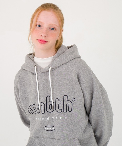 ★MAINBOOTH★Great MNT Heavy Hoody(NAVY)★正規品/直送料込 FOX HEAD PATCH COMFORT HALF ZIP SWEATSHIRT | Maison Kitsuné