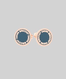 MARC JACOBS | THE ENAMEL LOGO DISC STUDS/ザ エナメル ロゴディスク スタッズ(ピアス（両耳用）)