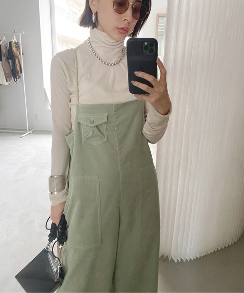CORDUROY STITCH SALOPETTE（サロペット/オーバーオール）｜Ameri