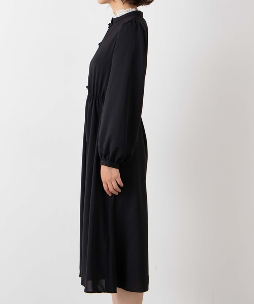 WEGO（ウィゴー）の「WEGO/チャイナロングワンピース（ワンピース・レディース・アイボリー/グリーン/ブラック・FREE）」の9枚目の写真