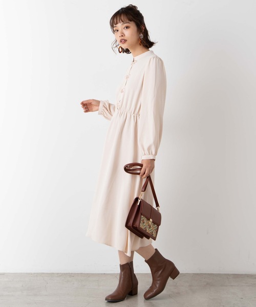 WEGO（ウィゴー）の「WEGO/チャイナロングワンピース（ワンピース・レディース・アイボリー/グリーン/ブラック・FREE）」の14枚目の写真