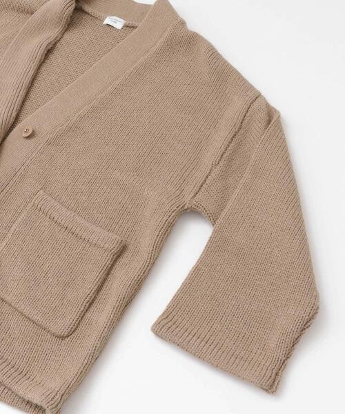 URBAN RESEARCH DOORS（アーバンリサーチドアーズ）の「ローゲージアウトポケットカーデ（カーディガン/ボレロ・レディース・アイボリー/ブルー/モカ・ONE）」の18枚目の写真