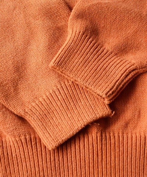 TOMMY HILFIGER（トミーヒルフィガー）の「【ヴィンテージ古着】TOMMY HILFIGER/トミーヒルフィガー コットンセーター（ニット/セーター・メンズ・オレンジ・LARGE）」の3枚目の写真