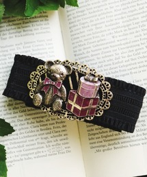 axes femme POETIQUE | プレゼントベアーゴムベルト(ベルト)