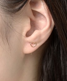 F&D : スモールハートラインピアス
