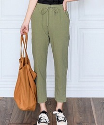 九分丈パンツ 大人ナチュラルカラー