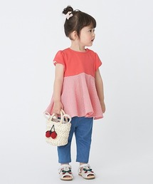 petit main | ストレッチ７分丈パンツ(スウェットパンツ)