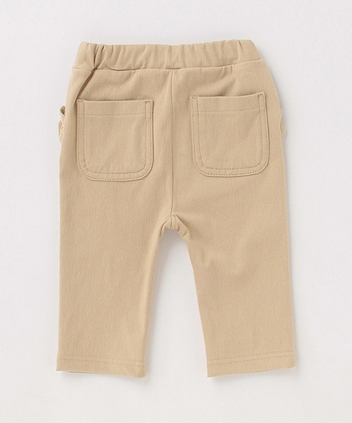 petit main（プティマイン）の「ストレッチ７分丈パンツ（スウェットパンツ・キッズ・ブラック/ライトカーキ/ライトベージュ/サックスブルー/ライトピンク・120cm/80ｃｍ/90cm/130cm/110cm/100cm）」の9枚目の写真