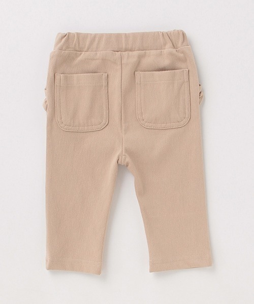 petit main（プティマイン）の「ストレッチ７分丈パンツ（スウェットパンツ・キッズ・ブラック/ライトカーキ/ライトベージュ/サックスブルー/ライトピンク・120cm/80ｃｍ/90cm/130cm/110cm/100cm）」の10枚目の写真