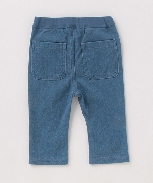 petit main（プティマイン）の「ストレッチ７分丈パンツ（スウェットパンツ・キッズ・ブラック/ライトカーキ/ライトベージュ/サックスブルー/ライトピンク・120cm/80ｃｍ/90cm/130cm/110cm/100cm）」の12枚目の写真