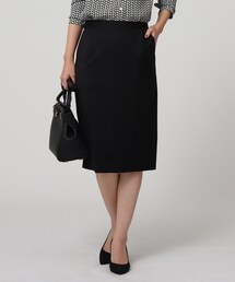 「L」ファインウーステッド タイトスカート