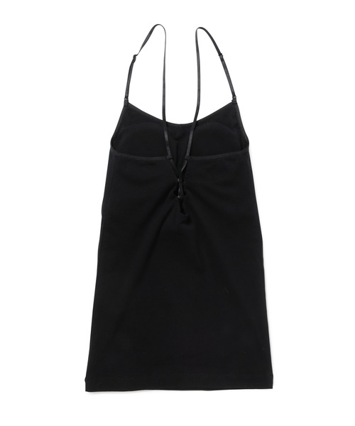 MADEMOISELLE ROPE'（マドモアゼル ロペ）の「バックレースアップブラキャミソール（キャミソール・レディース・ホワイト/ブラック・38）」の8枚目の写真