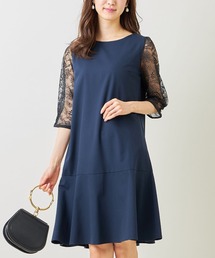 肩リボン袖レース上品ワンピース ワンピース Tocco Closet トッコ クローゼット のファッション通販 Zozotown