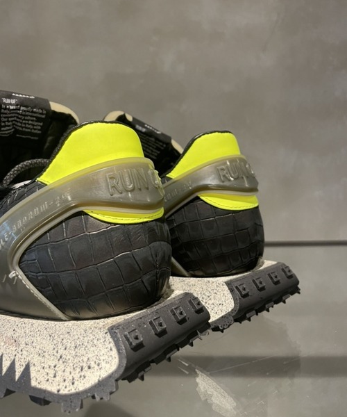 RUN OF（ランオブ）の「RUN OF(ランオブ)/ NEW/BLACK MAMBA/イタリアスニーカー（スニーカー・メンズ・ブラック・40/41/42/43/44）」の3枚目の写真