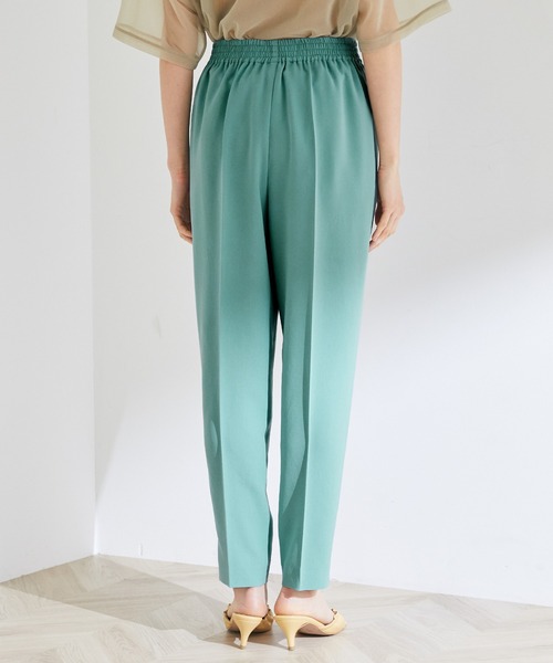 ROPE'（ロペ）の「イージーストレッチスラックスパンツ（スラックス・レディース・ブラック/ベージュ系その他/ブルー系その他4/イエロー・36/38）」の10枚目の写真