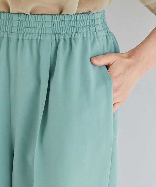 ROPE'（ロペ）の「イージーストレッチスラックスパンツ（スラックス・レディース・ブラック/ベージュ系その他/ブルー系その他4/イエロー・36/38）」の13枚目の写真