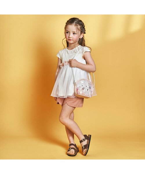 apres les cours（アプレレクール）の「花びらカットショートパンツ（その他パンツ・キッズ・ネイビー/オレンジ/インディゴブルー/グリーン/アイボリー・90/100/110/120/80/130/140）」の12枚目の写真