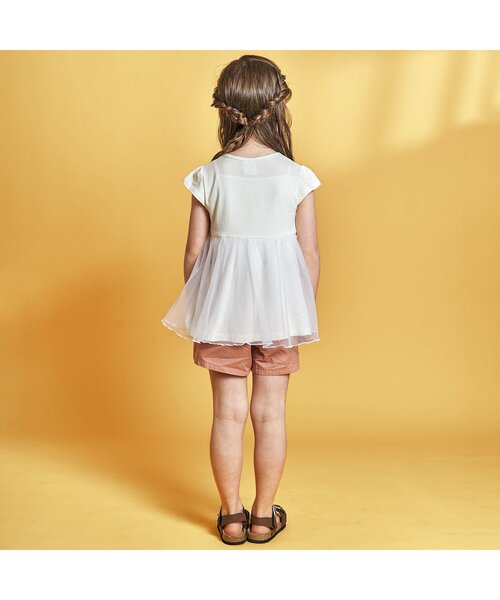 apres les cours（アプレレクール）の「花びらカットショートパンツ（その他パンツ・キッズ・ネイビー/オレンジ/インディゴブルー/グリーン/アイボリー・90/100/110/120/80/130/140）」の13枚目の写真