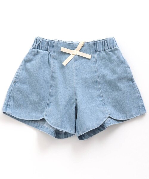 apres les cours（アプレレクール）の「花びらカットショートパンツ（その他パンツ・キッズ・ネイビー/オレンジ/インディゴブルー/グリーン/アイボリー・90/100/110/120/80/130/140）」の15枚目の写真