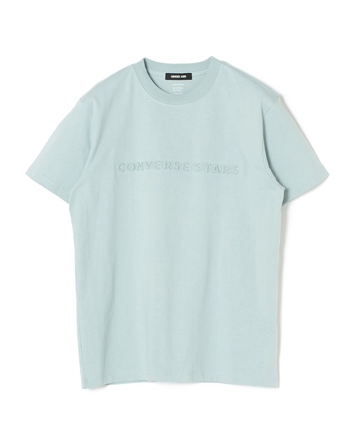 CONVERSE STARS（コンバーススターズ）の「エンボスロゴTシャツ（Tシャツ/カットソー・メンズ・ブルー/パープル/ホワイト・SMALL）」の2枚目の写真