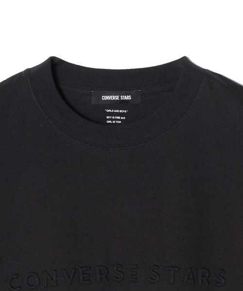 CONVERSE STARS（コンバーススターズ）の「エンボスロゴTシャツ（Tシャツ/カットソー・メンズ・ブルー/パープル/ホワイト・SMALL）」の8枚目の写真