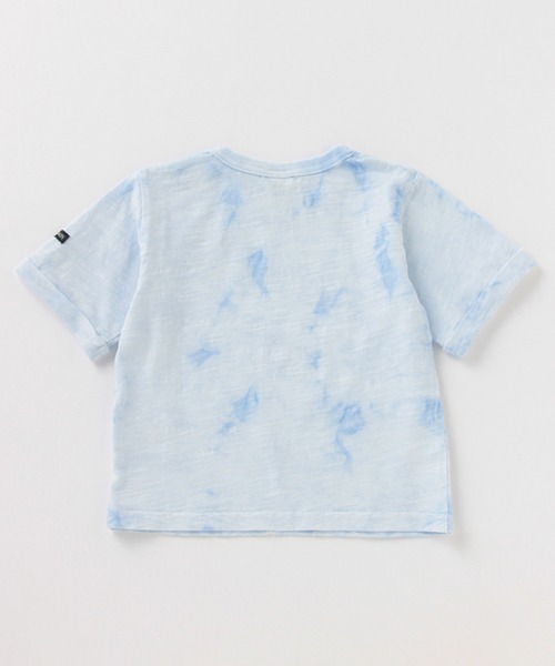 petit main(プティマイン)の「抗菌防臭ロゴプリントTシャツ(Tシャツ/カットソー・キッズ・サックスブルー/オフホワイト/オレンジ・110cm/120cm/80cm/90cm/100cm/130cm)」の13枚目の写真