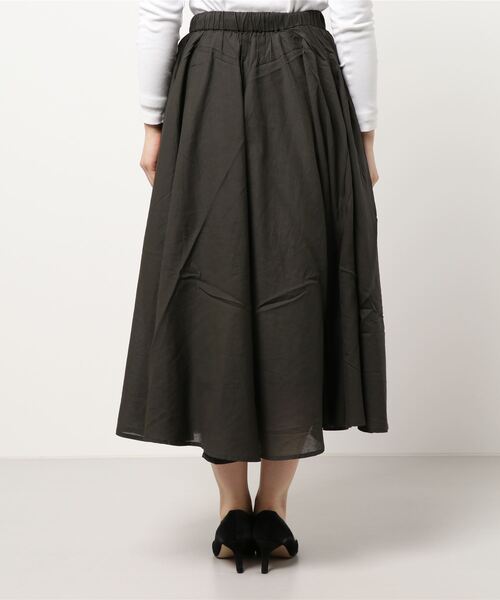 Samansa Mos2（サマンサ モスモス）の「サーキュラースカート（スカート・レディース・パープル/キナリ/グリーン/チャコール・ﾌﾘ-）」の6枚目の写真