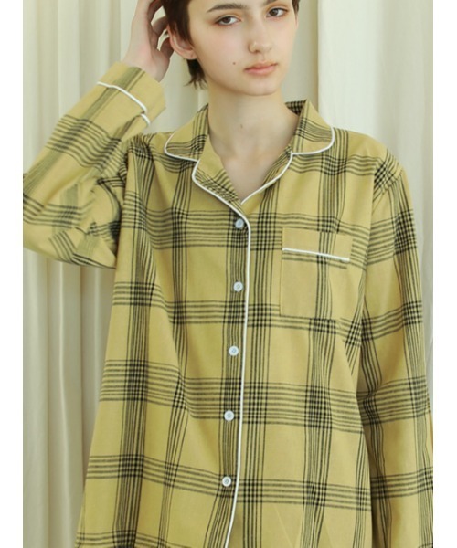 AMAIL（アマイル）の「HOPPYレイトパジャマズメンズ（ルームウェア/パジャマ・レディース・ベージュ・FREE）」の9枚目の写真