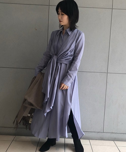 セール ブランド古着 シャツワンピース シャツワンピース Fray I D フレイアイディー のファッション通販 Zozoused