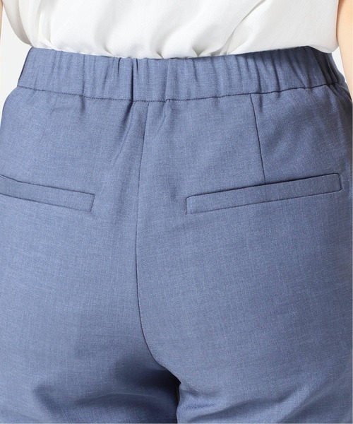 新品タグ付き IENA カラースリムクロップドパンツ ブルー36 新品タグ付き IENA カラースリムクロップドパンツ ブルー36