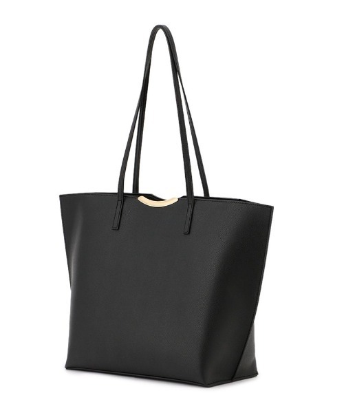 Perfect Suit FActory（パーフェクトスーツファクトリー）の「金具付きト－トバッグ　ベージュ/カーキ/ブラック（トートバッグ・レディース・カーキ/ベージュ/ブラック・FREE）」の4枚目の写真