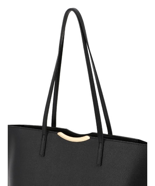 Perfect Suit FActory（パーフェクトスーツファクトリー）の「金具付きト－トバッグ　ベージュ/カーキ/ブラック（トートバッグ・レディース・カーキ/ベージュ/ブラック・FREE）」の12枚目の写真