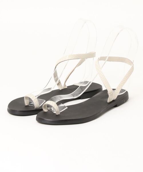 DouDou（ドゥドゥ）の「【 SOLSANA/ソルサナ 】Aggie Slide（サンダル・レディース・オフホワイト/ブラック・38/37）」の10枚目の写真