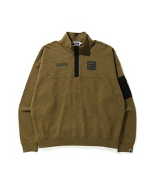 STAND COLLAR LOOSE FIT SWEAT M