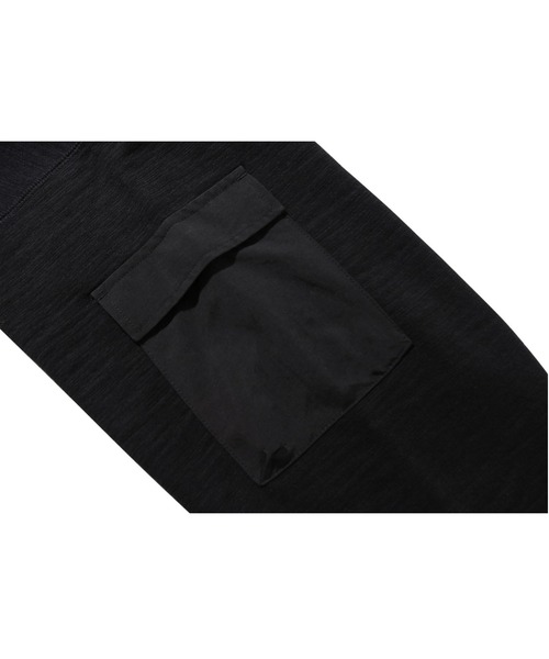 A BATHING APE（アベイシングエイプ）の「STAND COLLAR LOOSE FIT SWEAT M（スウェット・メンズ・ブラック/オリーブ・X-LARGE/LARGE/MEDIUM/XX-LARGE/SMALL）」の8枚目の写真