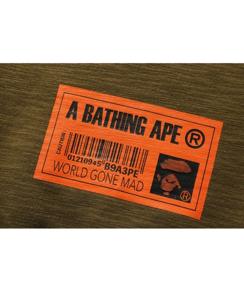 A BATHING APE（アベイシングエイプ）の「STAND COLLAR LOOSE FIT SWEAT M（スウェット・メンズ・ブラック/オリーブ・X-LARGE/LARGE/MEDIUM/XX-LARGE/SMALL）」の13枚目の写真