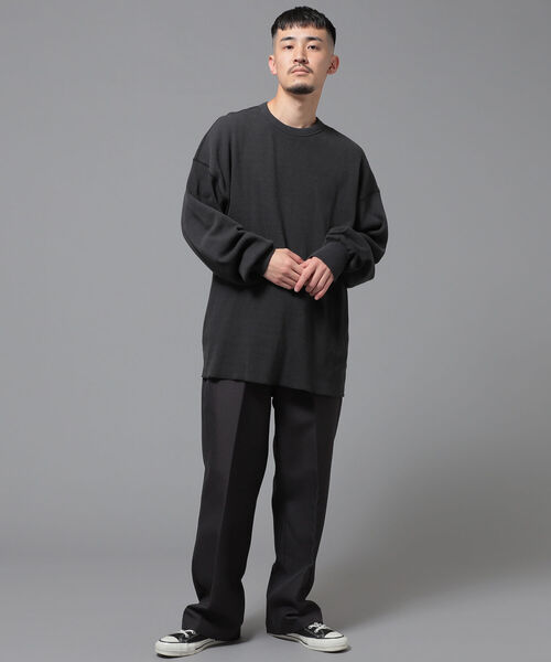 BEAMS(ビームス)の「BEAMS / ツイル ワーク スラックス(スラックス・メンズ・チャコールグレー/ベージュ・SMALL/MEDIUM/LARGE/X-LARGE)」の11枚目の写真