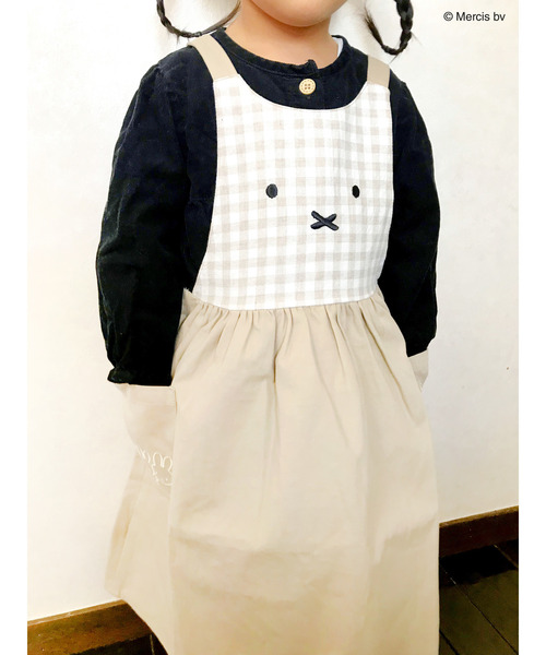 ミッフィー希少・bag in エプロンドレス セール】WEB限定 ミッフィーキッズエプロン（エプロン）｜Miffy