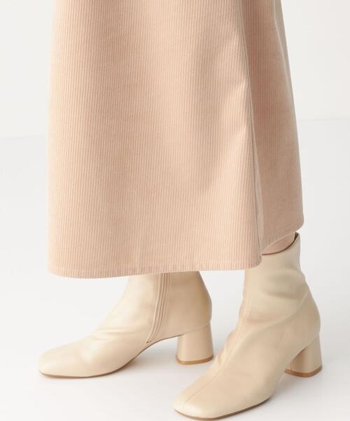 CITEN（シテン）の「＜CITEN（シテン）＞ドレープベロア レイヤード ワンピース（ワンピース・レディース・ダークグレー/ベージュ・FREE）」の14枚目の写真