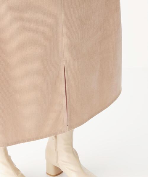CITEN（シテン）の「＜CITEN（シテン）＞ドレープベロア レイヤード ワンピース（ワンピース・レディース・ダークグレー/ベージュ・FREE）」の16枚目の写真