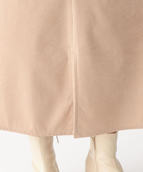 CITEN（シテン）の「＜CITEN（シテン）＞ドレープベロア レイヤード ワンピース（ワンピース・レディース・ダークグレー/ベージュ・FREE）」の17枚目の写真