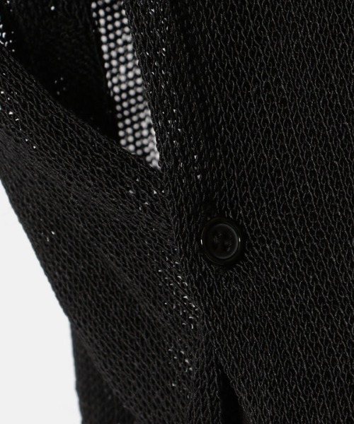 LUSOR(ルーソル)の「LUSOR(ルーソル)リネンニットベスト(ニット/セーター・メンズ・ブラック/ベージュ・FREE)」の10枚目の写真