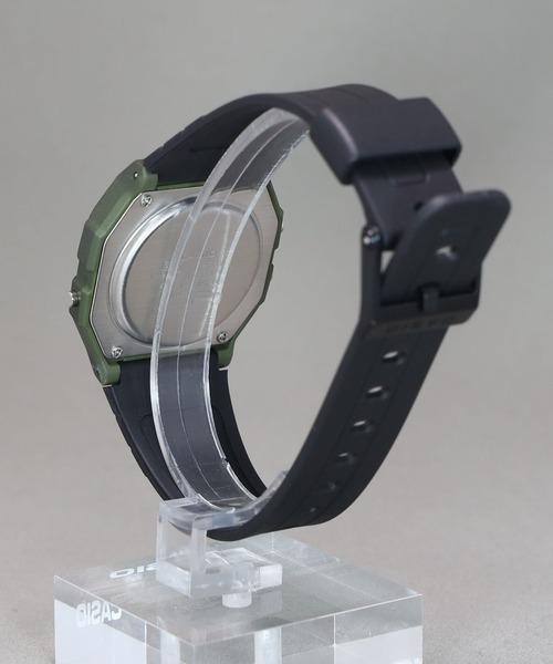 CASIO(カシオ)の「CASIO Collection / F-91WM-3AJH(デジタル腕時計・メンズ・オリーブドラブ・FREE)」の6枚目の写真